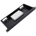 19 in Rack Mount Fiber Enclosure 1U LGX Loaded Patch Panel - Secure