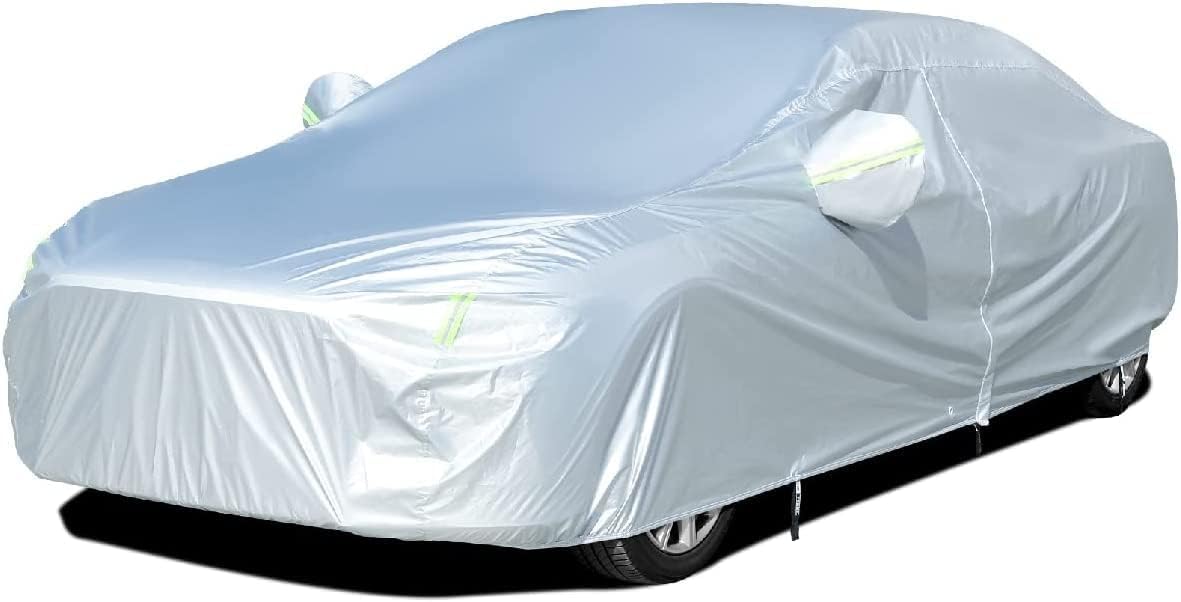 Tecoom Waterproof UV-Proof Windproof Car Cover for Sedans