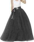 EllieHouse Womens Long Tutu Tulle Skirt PC05 - Puffy Party