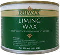 Briwax Liming Wax - 8 oz White Grained Finish Household