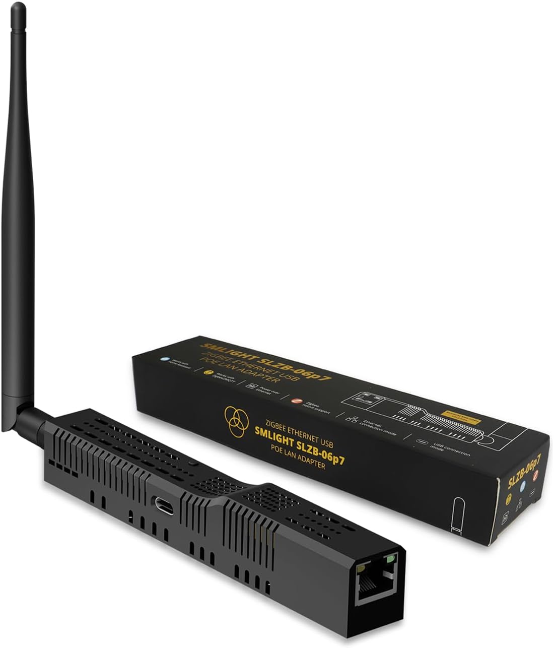 SMLIGHT SLZB-06P7 Zigbee 3.0 Gateway Coordinator for Smart Homes