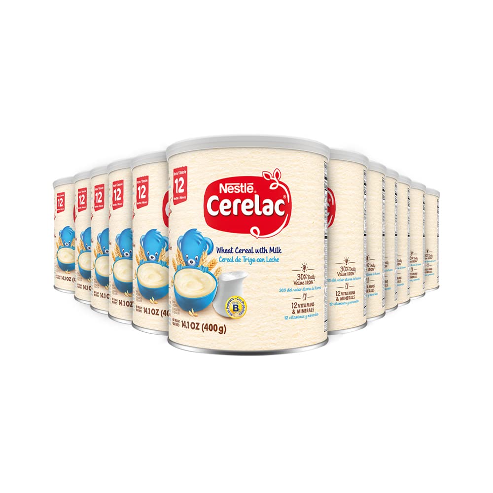 Nestle Cerelac Wheat Cereal with Milk for Healthy Growth