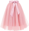 Bridesmay Women's Elegant Tulle Skirt for Weddings and Events
