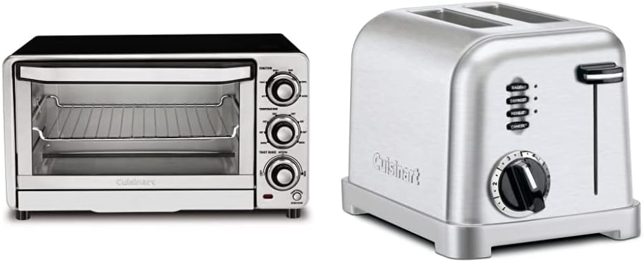 Cuisinart Custom Classic Toaster Oven Broiler and Toaster Set
