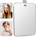 Shatterproof Fogless Shower Mirror Set - 2-Pack 10.7x8