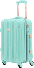 kensie Women's Alma Luggage Set Opal 20-Inch Carry-On - Lightweight