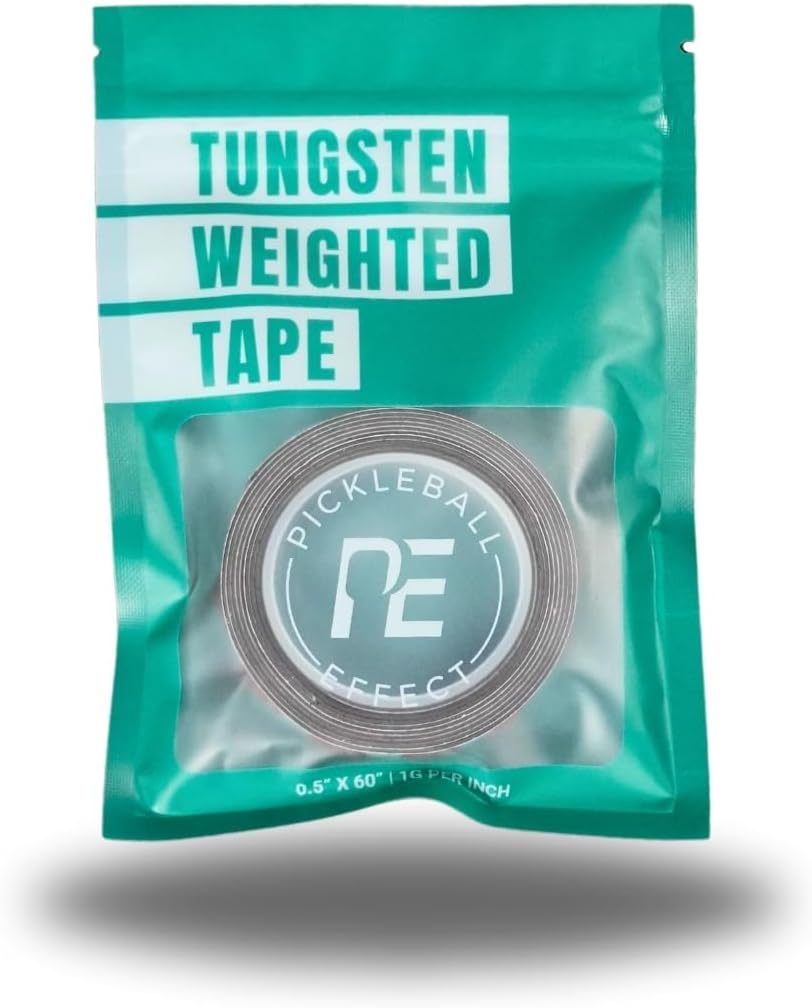 Weighted Tungsten Tape for Pickleball Paddles - Customizable Option