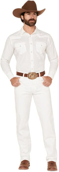 Wrangler Men's Cowboy Cut Original Fit Jean for Men - Durable Comfort
