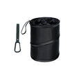 Car Trash Can Foldable Car Trash Can - Collapsible 2 Gallon Bin