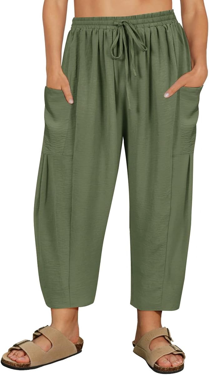 Plus Size Pants for Women: Stylish Summer Palazzo Harem Pants