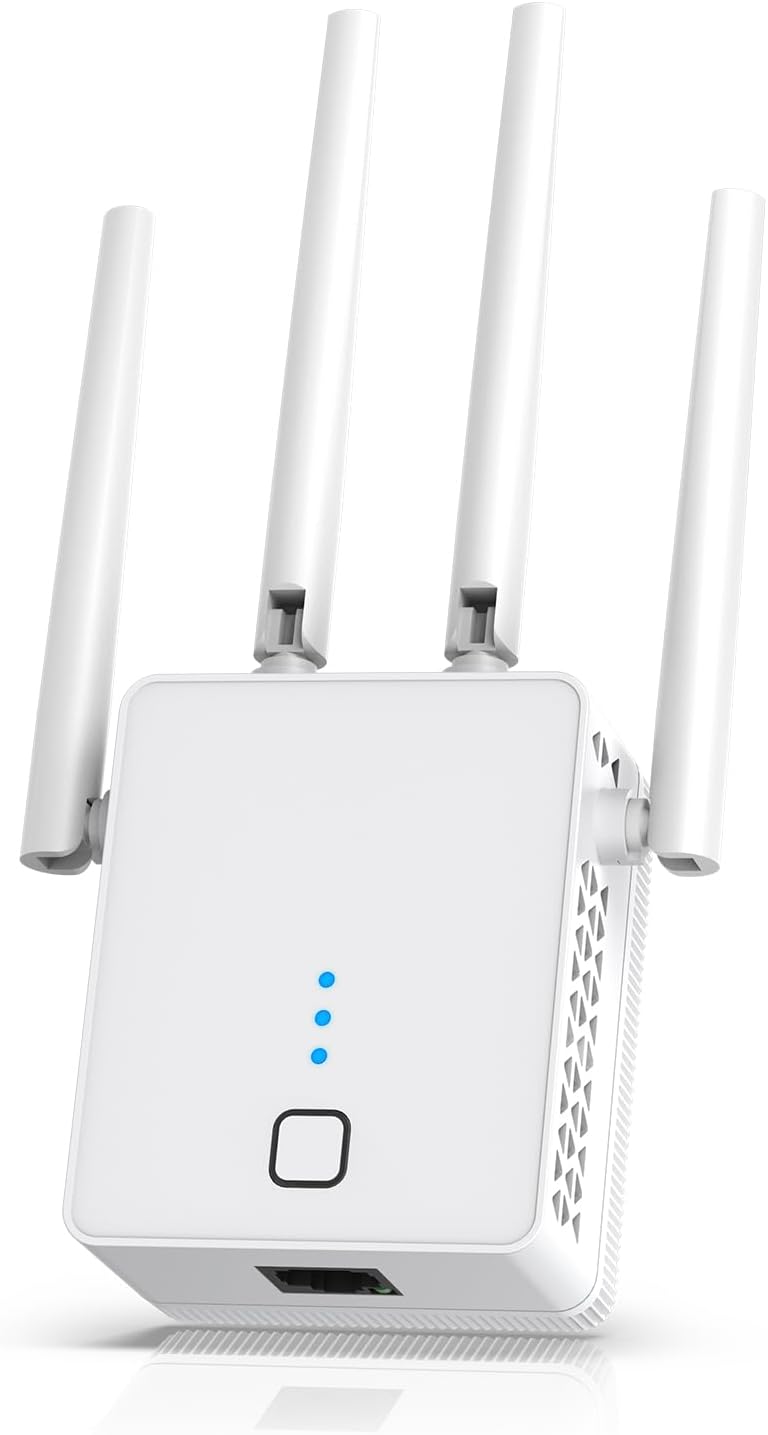 WiFi Extender 1200Mbps Dual Band Signal Booster for Home Use