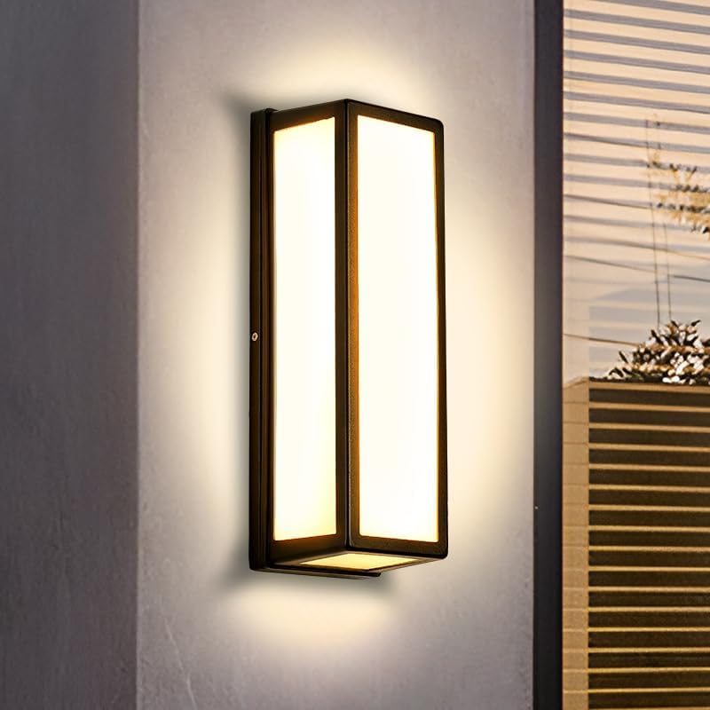 LANFU LED Aluminum Wall Sconce Waterproof Outdoor Wall Light