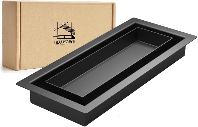 4x10 Inch Floor Register with Tray for Modern Home Design