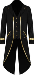 Steampunk Victorian Tailcoat Jacket - Gothic Costume Capes