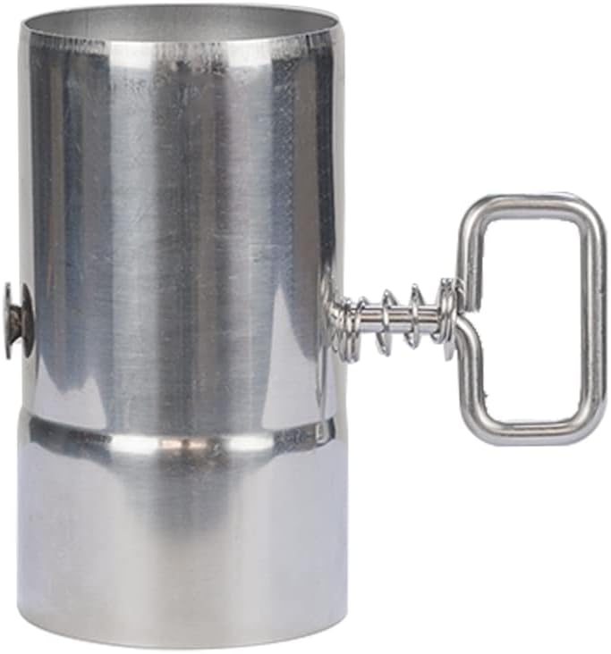 SoloWilder Stainless Steel Stove Pipe 2.36 - Enhance Air Control on Your Camping Stove