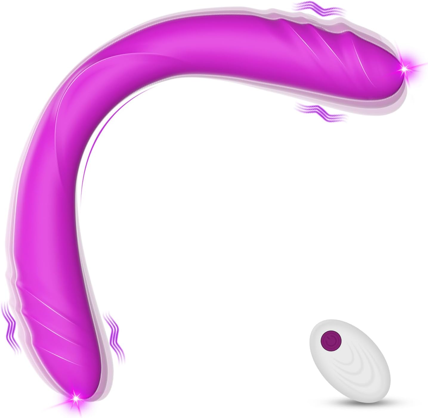 Double-Ended Vibrating G-spot Dildo for Ultimate Pleasure
