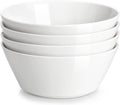 35 OZ Soup Bowls Set of 4 - Deep Porcelain Bowls for Soup & Salad