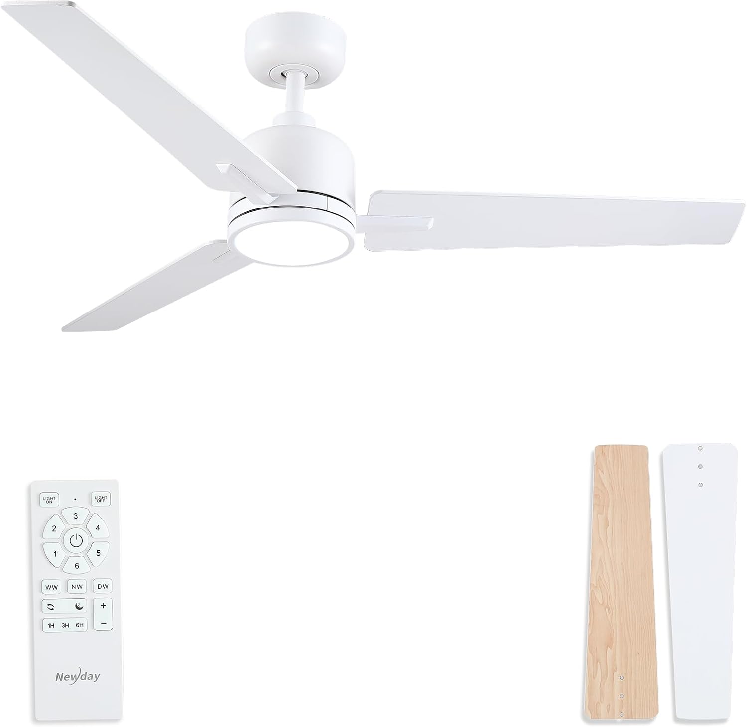 48 Inch Ceiling Fans with Lights Remote for Modern Spaces