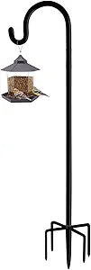 Artibear Adjustable Outdoor Shepherd Hook Stand for Gardens