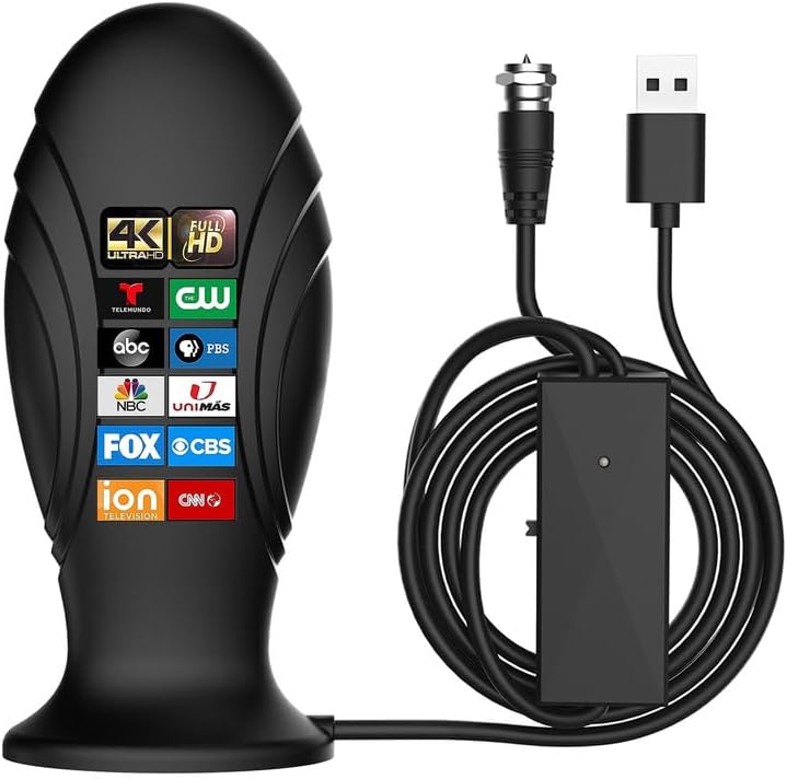 560+ Mile Range TV Antenna Boosts Signals