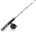 Mini Ice Fishing Rod 57 Cm Portable Carbon Fiber Rod - Sensitive Guide