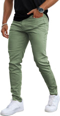 Mens Jeans Skinny Stretch Premium High Rise Colored Jeans - Slim you