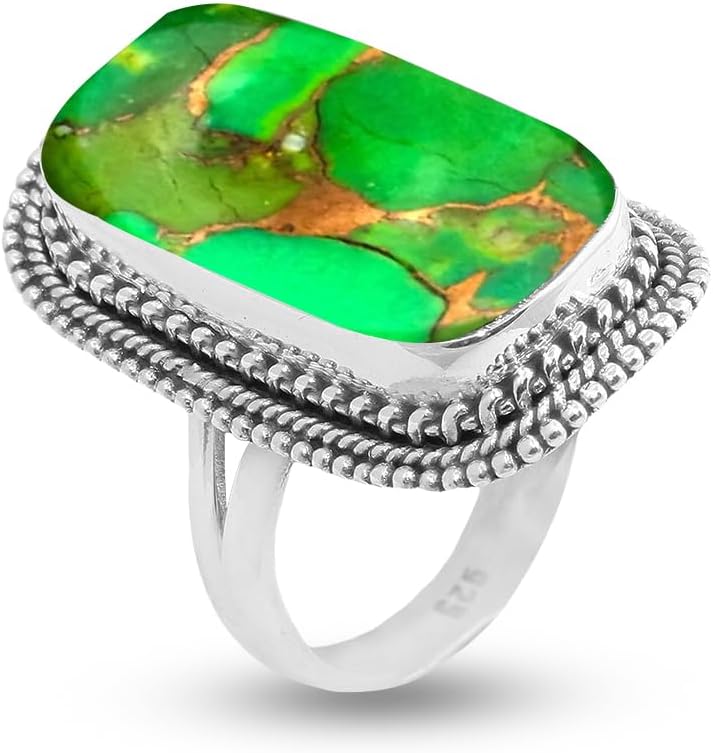 Solid 925 Sterling Silver Rings for Women & Girls - Handmade Jewelry