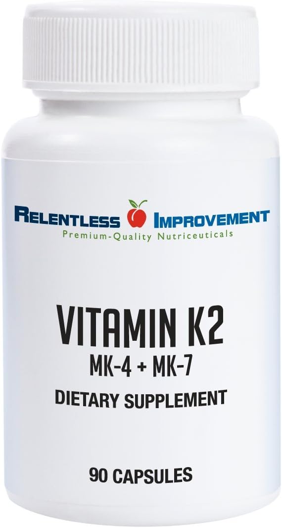 Natural Vitamin K2 MK4 MK7 High-Potency for Bone Health