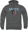 LOGOVISION Collegiate Distressed Primary Logo Pullover Hoodie MAINE