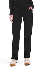 Cherokee Women's Mid Rise Straight Leg Scrub Pants