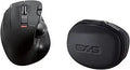 Left-Handed 2.4GHz Wireless Thumb Trackball Mouse & EVA Travel Case