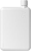 memobottle A5 Stainless Steel WHITE - Slim, Durable Hydration