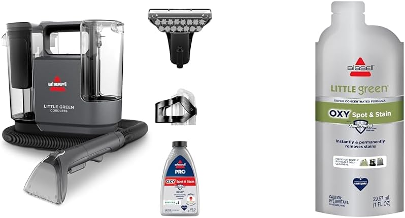 BISSELL Little Green Cordless Portable Deep Cleaner Review