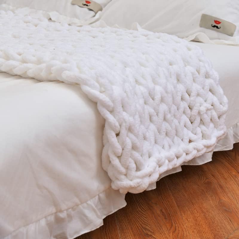 Chunky Knit Blanket Throw for Cozy Comfort and Home Decor