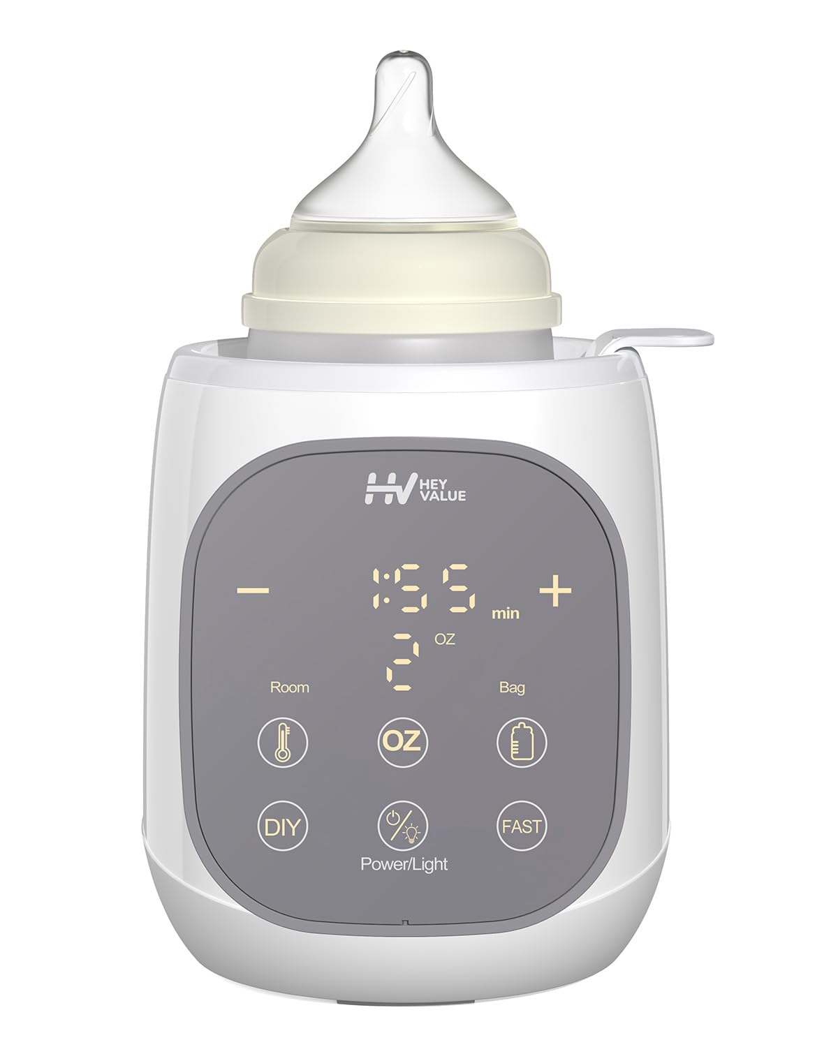 HEYVALUE Fast Bottle Warmer, 12-in-1 - 24H Keep Warm