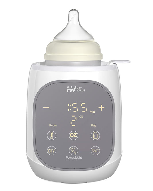 HEYVALUE Fast Bottle Warmer, 12-in-1 - 24H Keep Warm