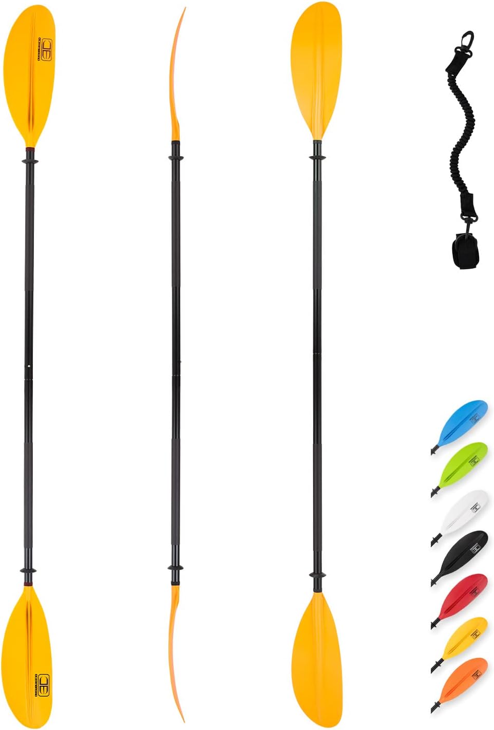 OCEANBROAD Kayak Paddle 86in/90.5in/95in for Boating Fun