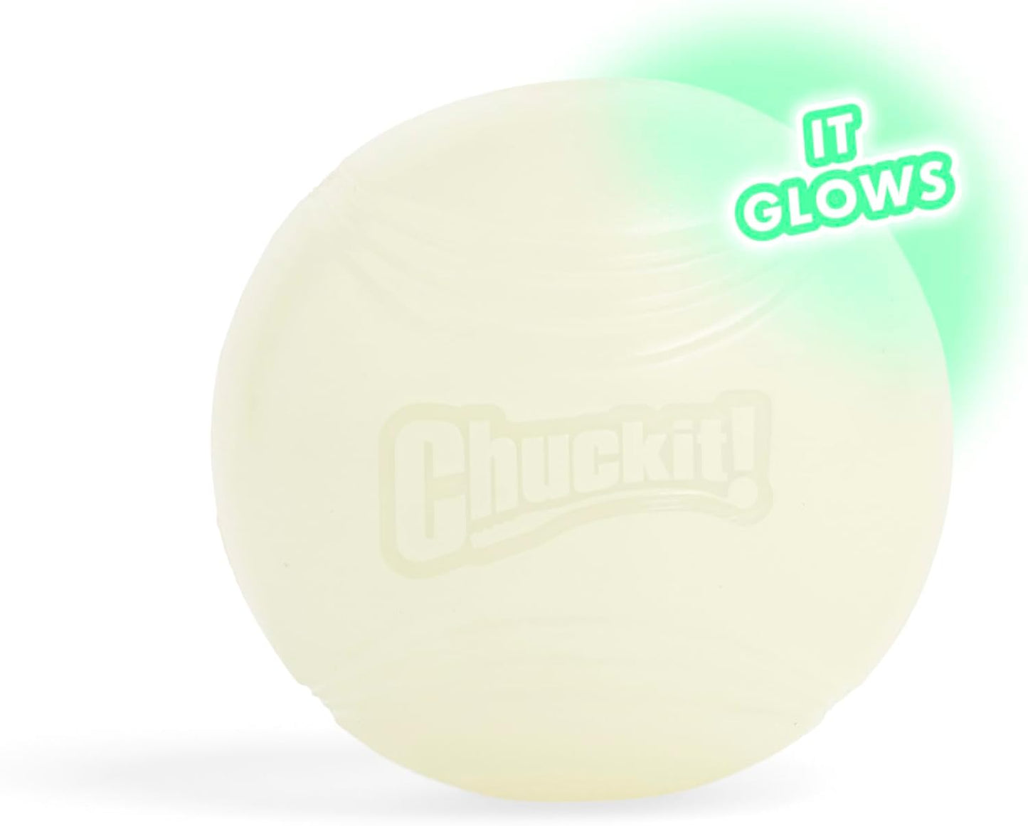 Chuckit! Max Glow Dog Balls - 3 Inch, Pack of 12