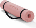 YOTTOY Yoga Mat Extra Thick 12mm - Cushioned Non-Slip Exercise Mat