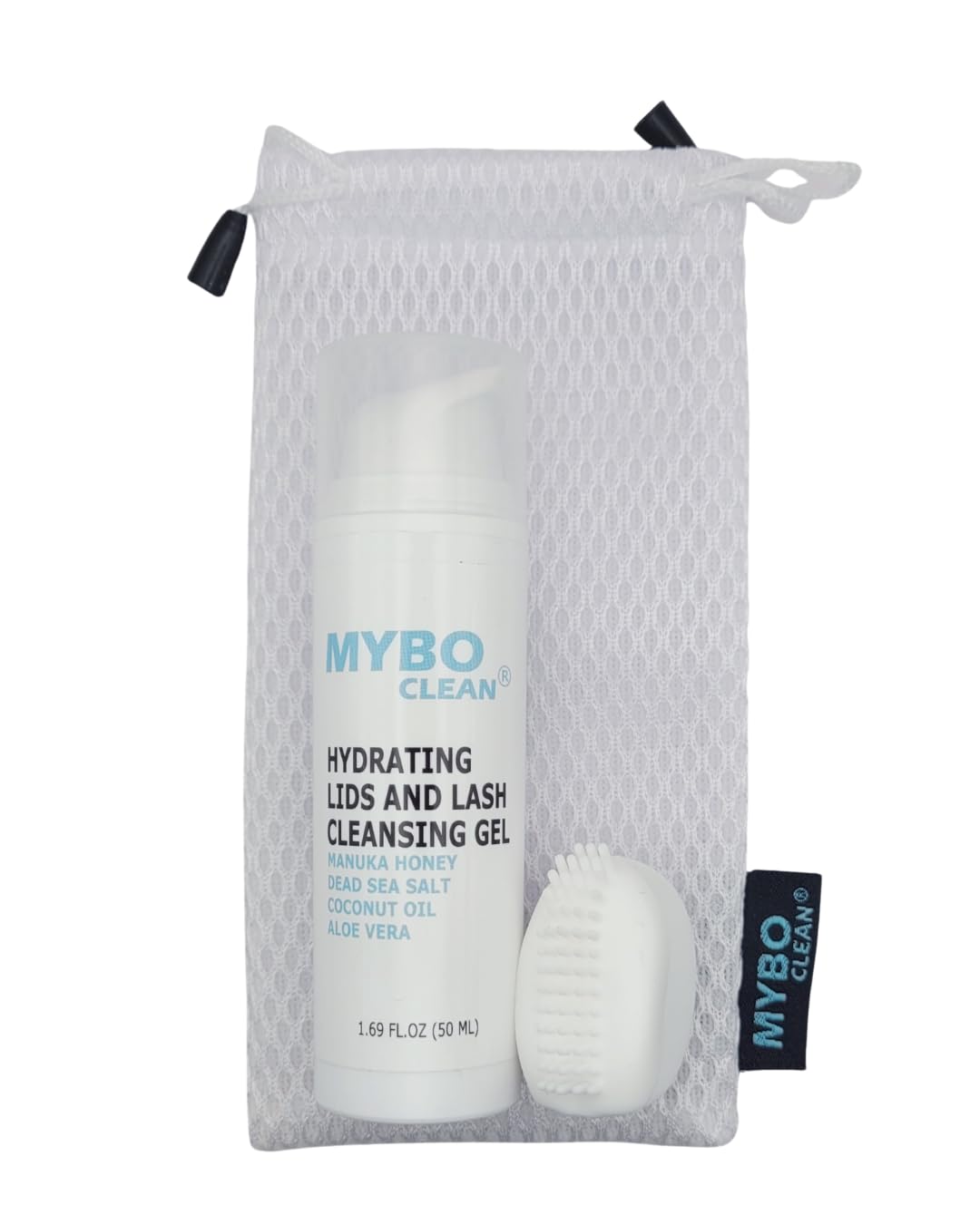 Mybo Clean Eyelid Cleansing Brush and Gel for Sensitive Skin