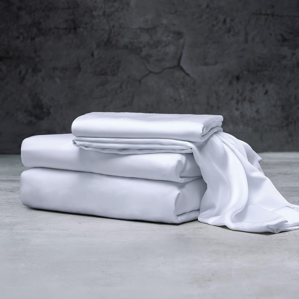 LUXOME Luxury Sheet Set - 100% Rayon from Bamboo, Queen Size