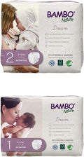 Bambo Nature Premium Eco-Friendly Baby Diapers Size 2 & 1 - Trusted