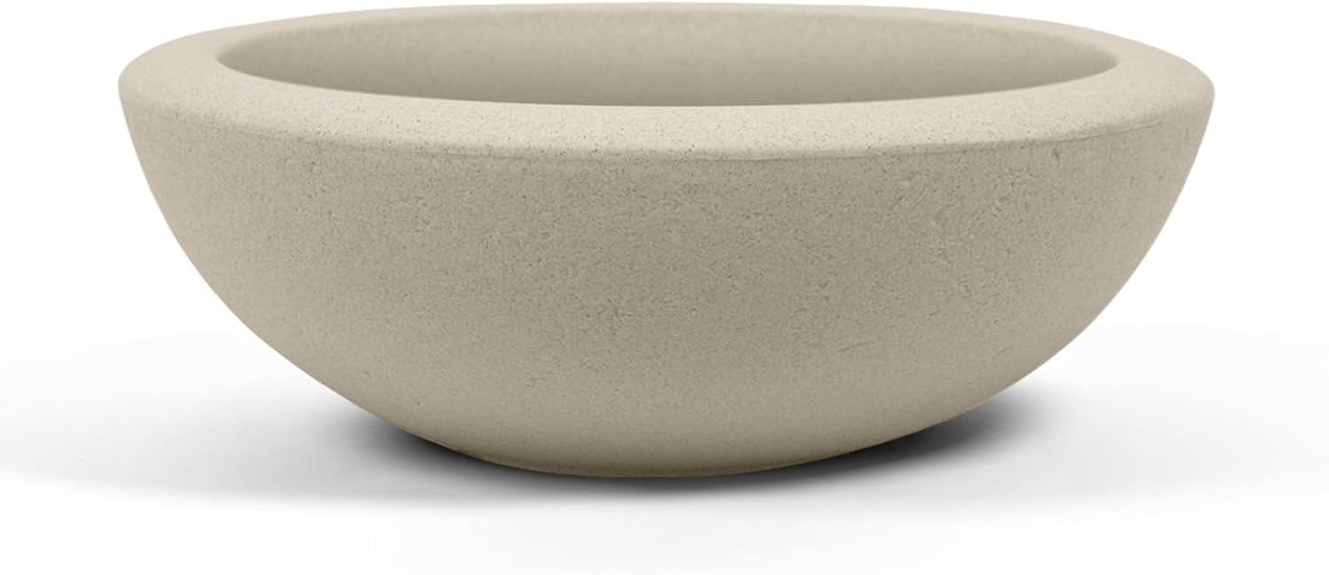 ARBORA 26 Santorini Bowl Planter - Lightweight & Weatherproof