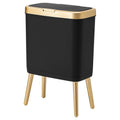 Procade Office Trash Can with Lid, Slim 4 Gallon Narrow Bin
