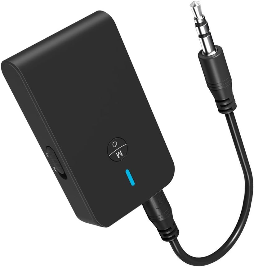 2-in-1 Bluetooth Adapter: TV + Headphones