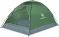 2/3/4/5 Person Camping Dome Tent - Lightweight Waterproof Shelter