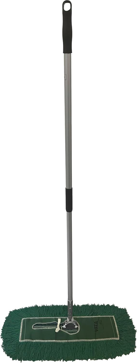 Ultimate Dust Mop Kit with Heavy-Duty Frame and Telescopic Handle