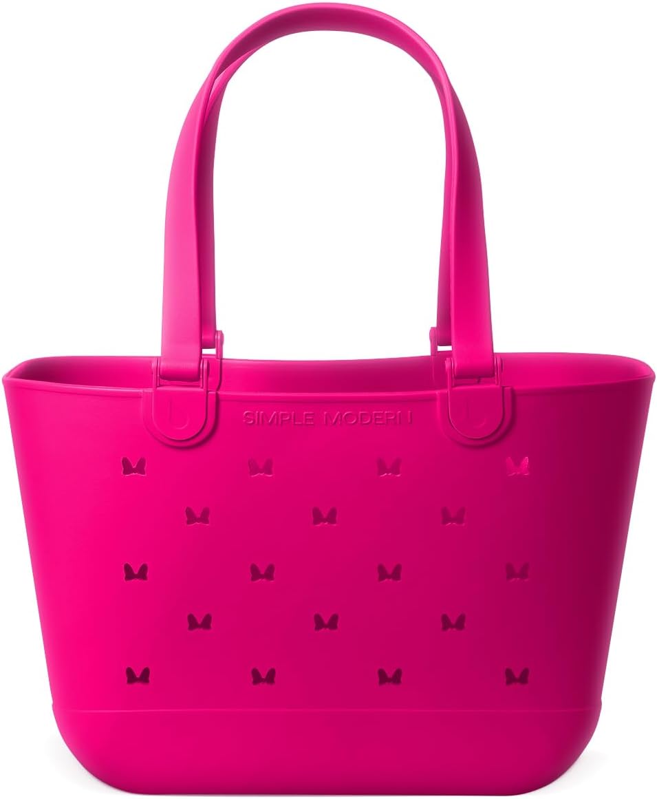Simple Modern Large Beach Bag with Minnie Mouse Ears for Travel
