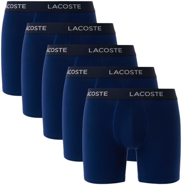 Lacoste Cotton Stretch Essentials Boxer Briefs for Comfort