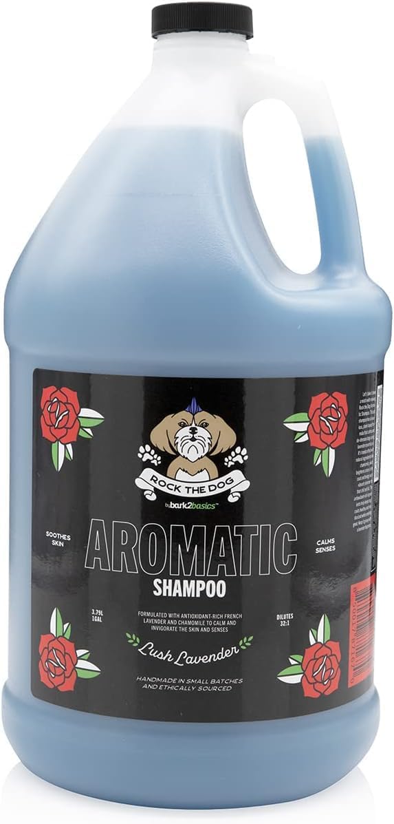 Bark2Basics Rock The Dog Lavender Shampoo for Calm Pets